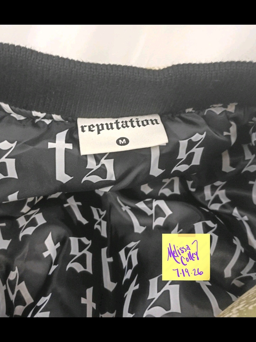 Taylor Swift Reputation Bomber Jacket-M - Picture 7 of 8